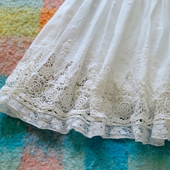 LoveShackFancy White Crochet Dress - Picture 4 of 14